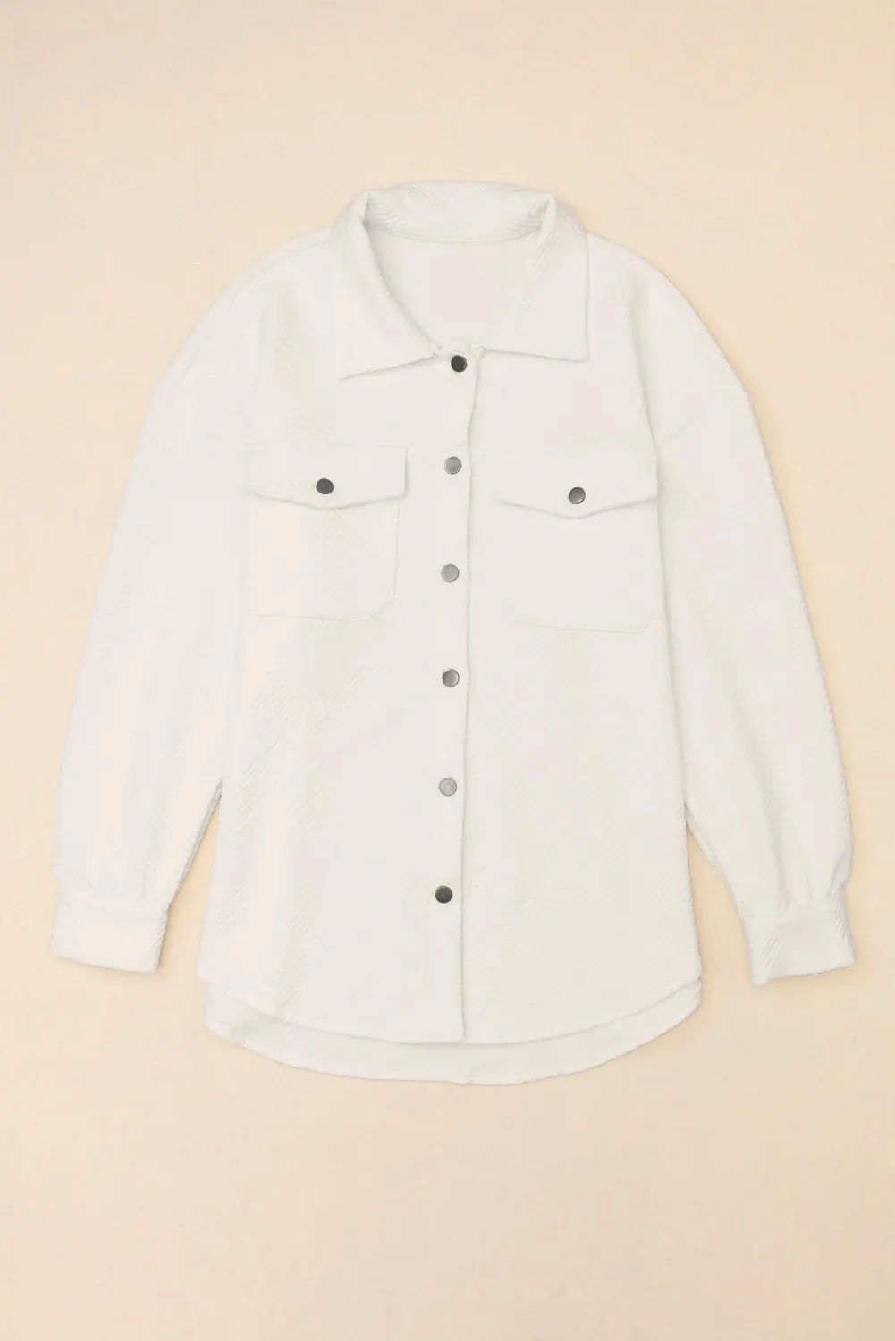 Snap Down Collared Jacket